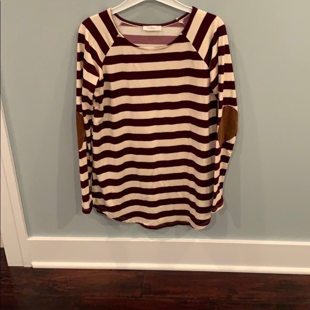 Barely worn! Super cute striped tunic!